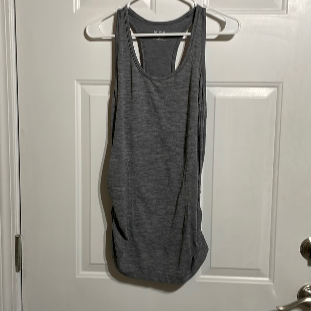 Like New Athleta Speedlight Heather Tank Grey M